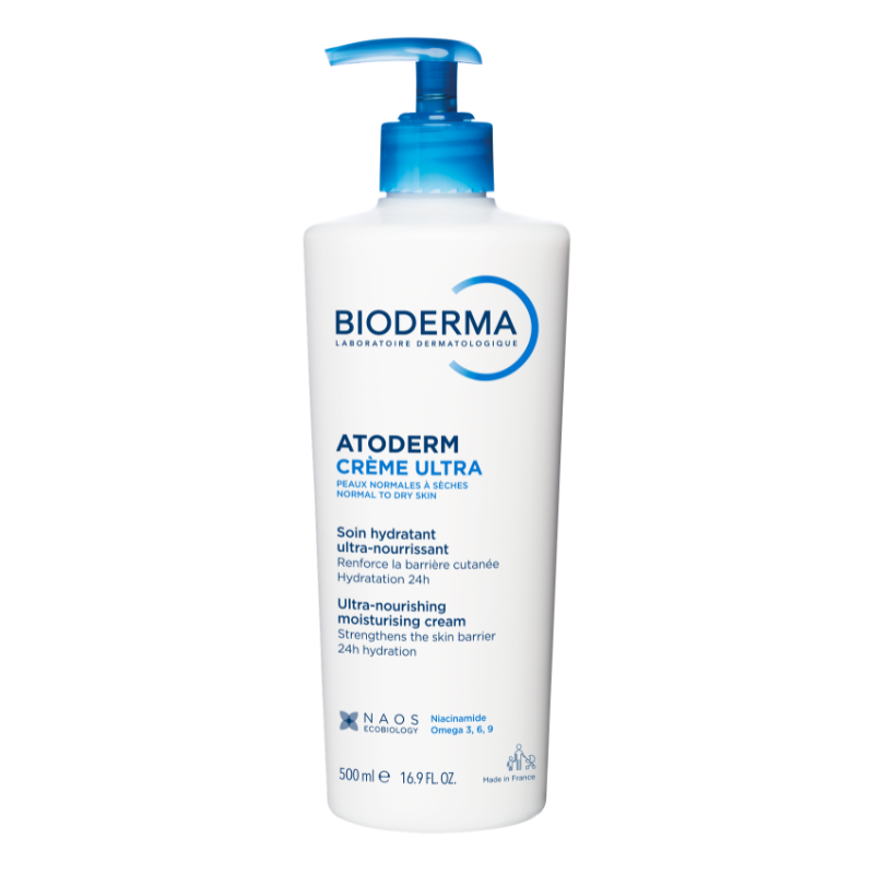 Bioderma Atoderm крем ултра лице/тяло 500мл