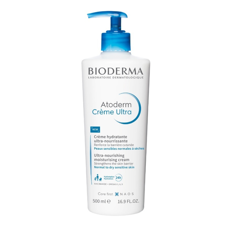 Bioderma Atoderm крем ултра лице/тяло арома 500мл