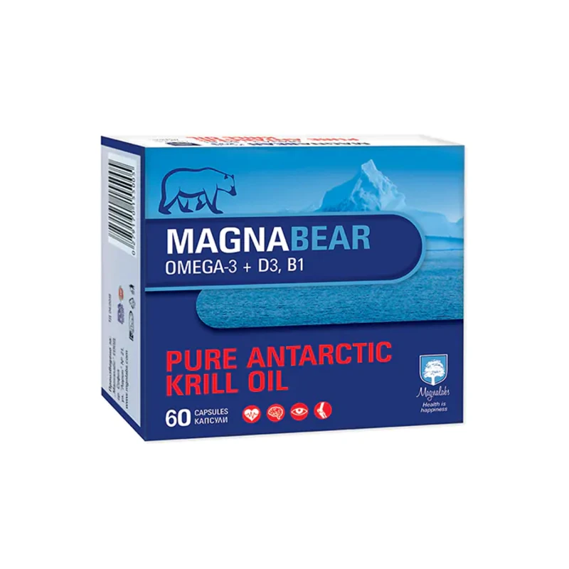 Магнабеар капсули за регулиране нивата на холестерола х60 Magnalabs