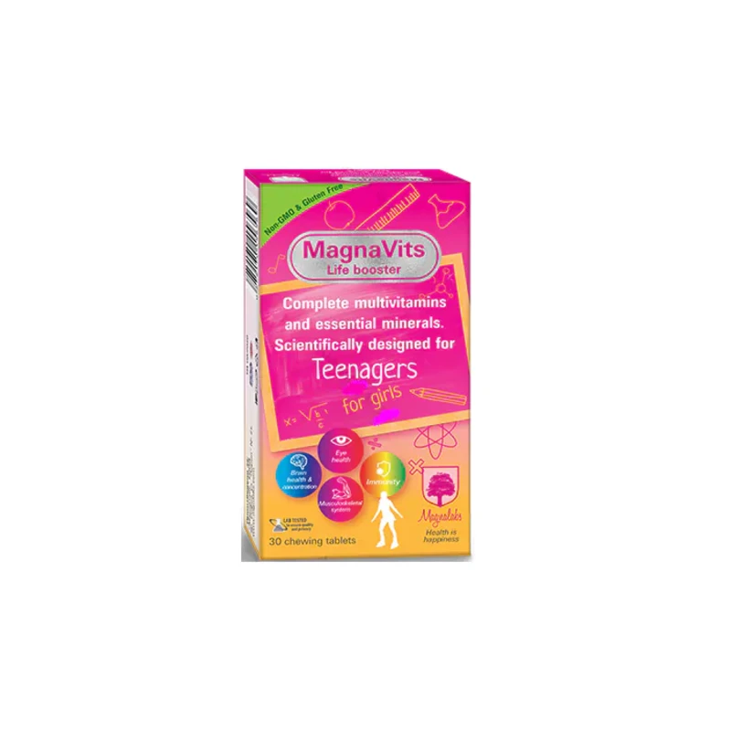 Магнавитс за тийнейджъри момичета таблетки х 30 магналабс