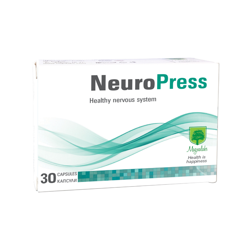 Невропрес капсули при тревожност х30 Magnalabs
