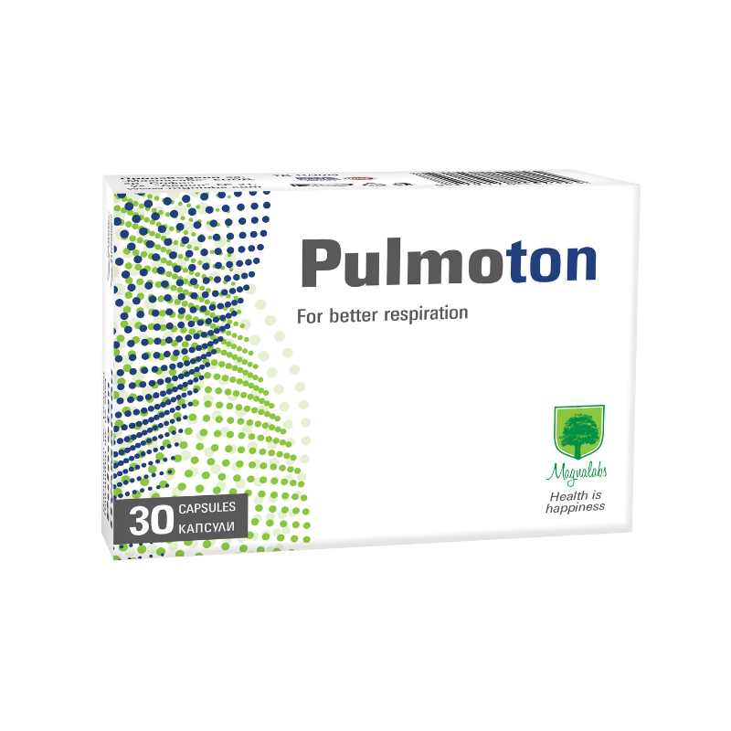 Пулмотон капсули за дихателните пътища х30 Magnalabs