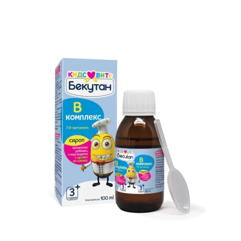 Бекутан кидс б-комплекс сироп 100мл