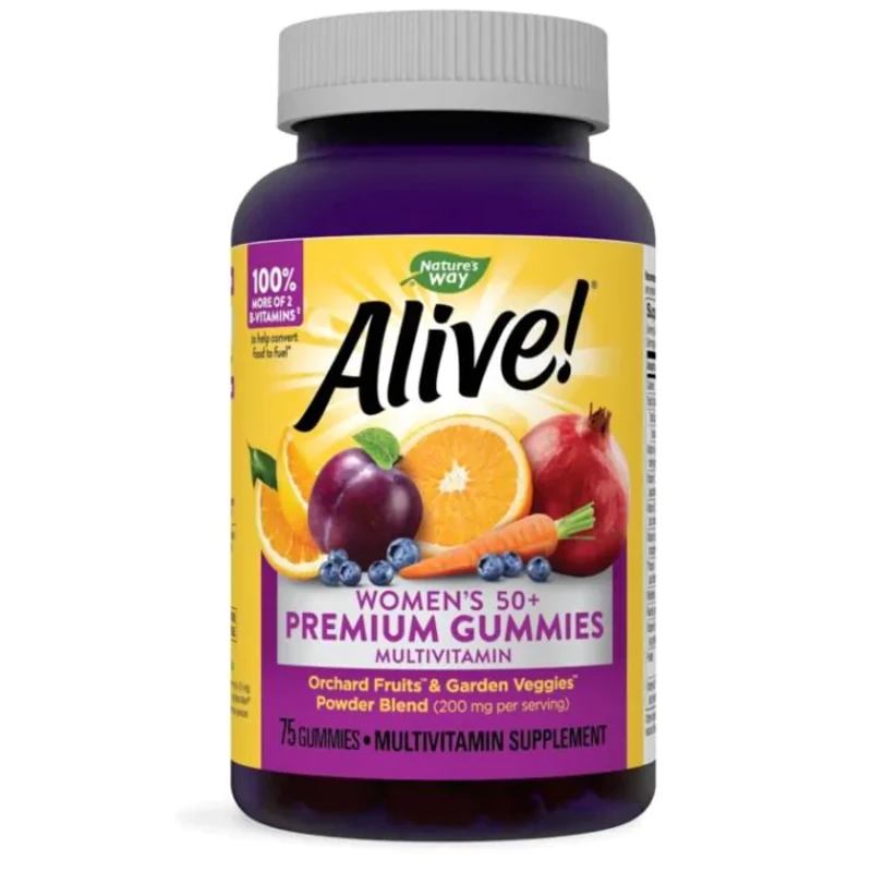 Alive Мултивитамини за жени 50+ желирани таблетки х75 Nature&#039;s Way