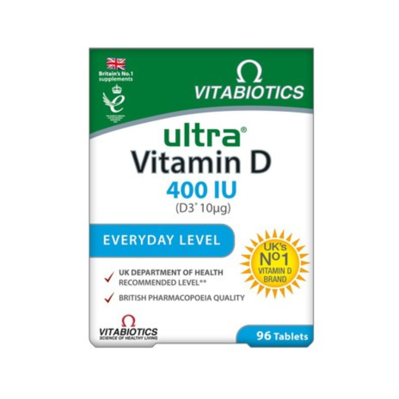 Витабиотикс ултра витамин D3 400 IU таблетки х 96