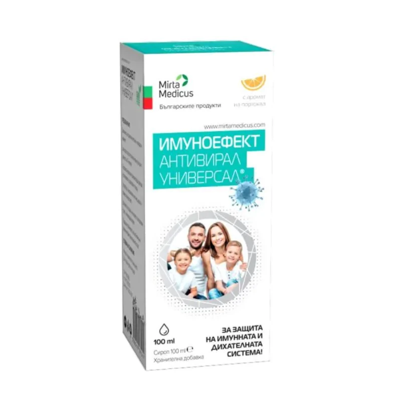 Имуноефект антивирал сироп универсал 100мл