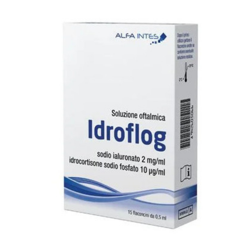 Идрофлог офталмологичен разтвор флакони 0,5 мл х 15