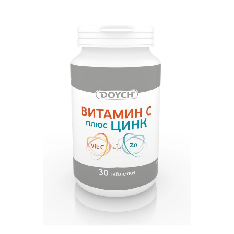 Витамин С + цинк таблетки х 30