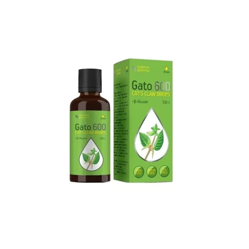 Гато 600 Котешки нокът капки за силен имунитет 50мл