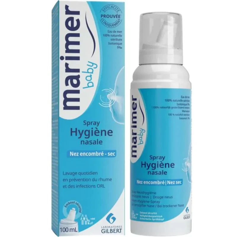 Маример бебе изотоник спрей за нос за ежедневна хигиена на носните пътища 100мл