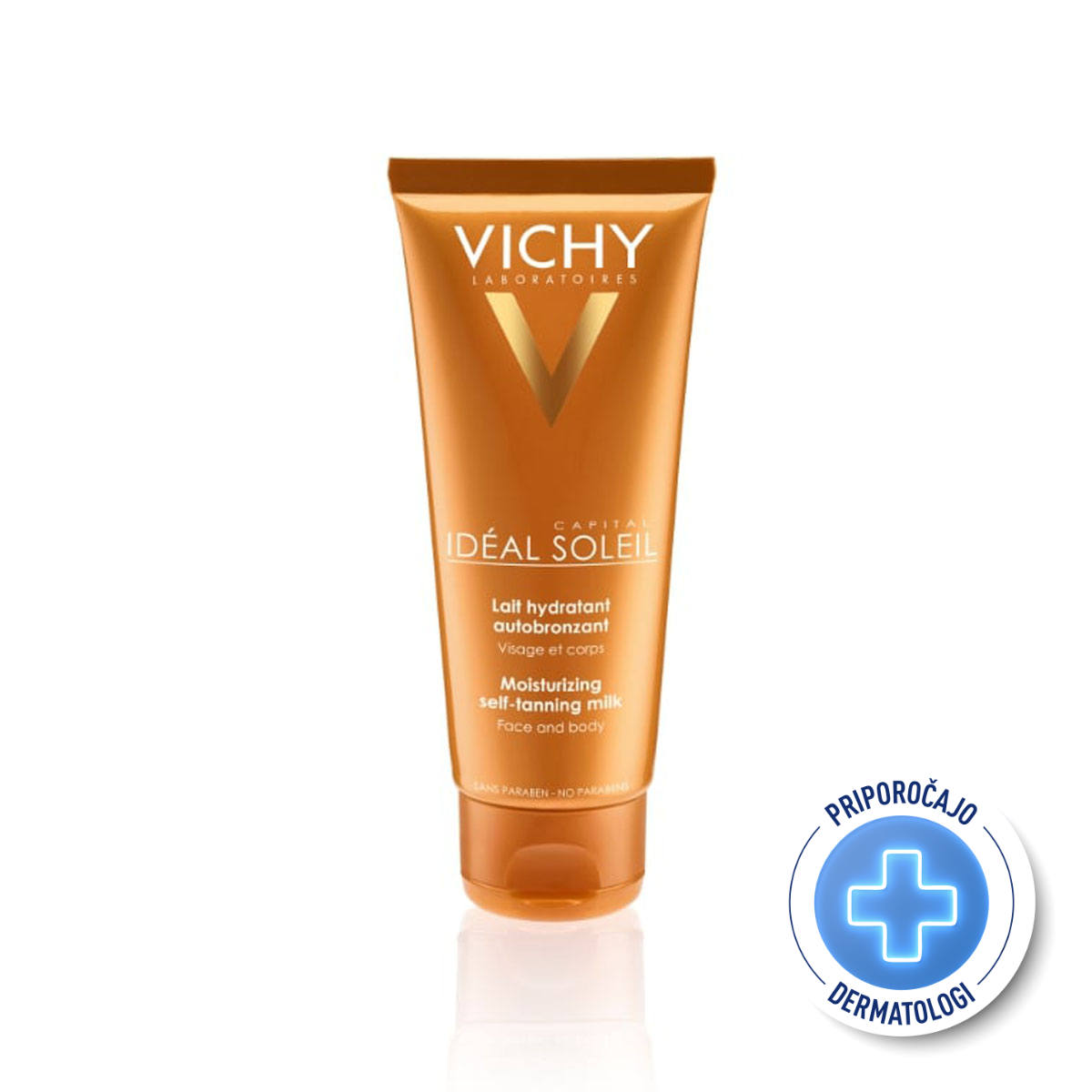Vichy Soleil Autobronzant мляко за лице и тяло 100 мл 310714