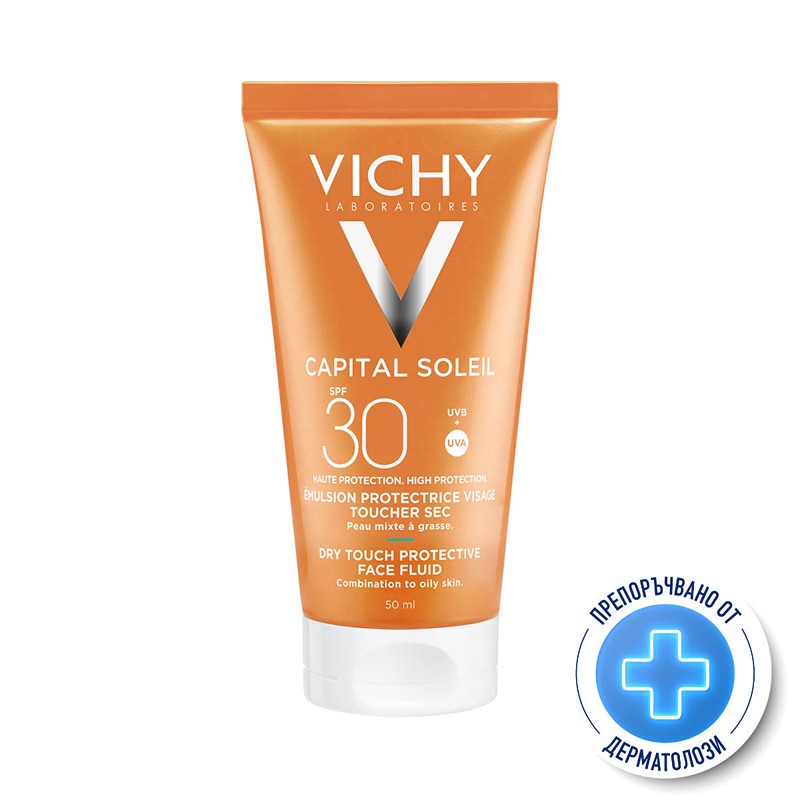 Vichy Soleil SPF 30 dry touch матиращ флуид за лице 50 мл 323196