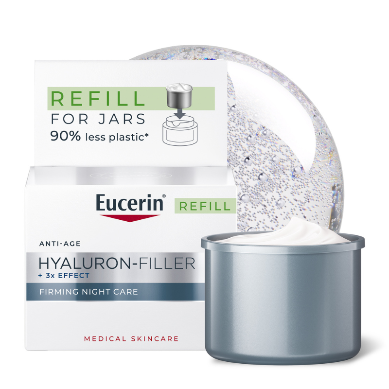 Eucerin Hyaluron-Filler нощен крем пълнител 50 мл