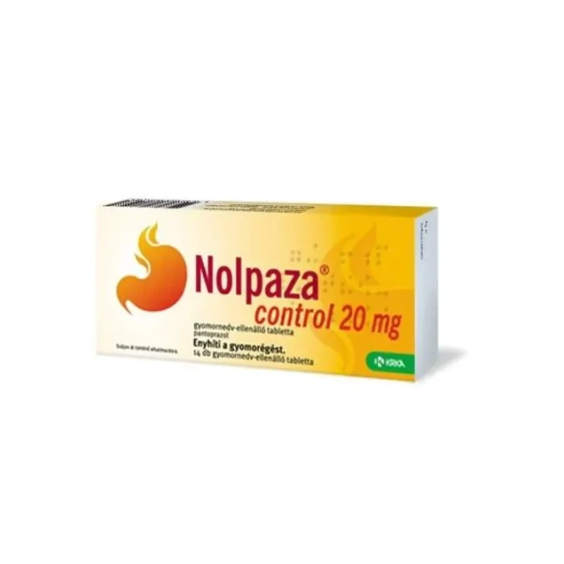 Нолпаза контрол таблетки за намаляване киселинността в стомаха 20мг х14
