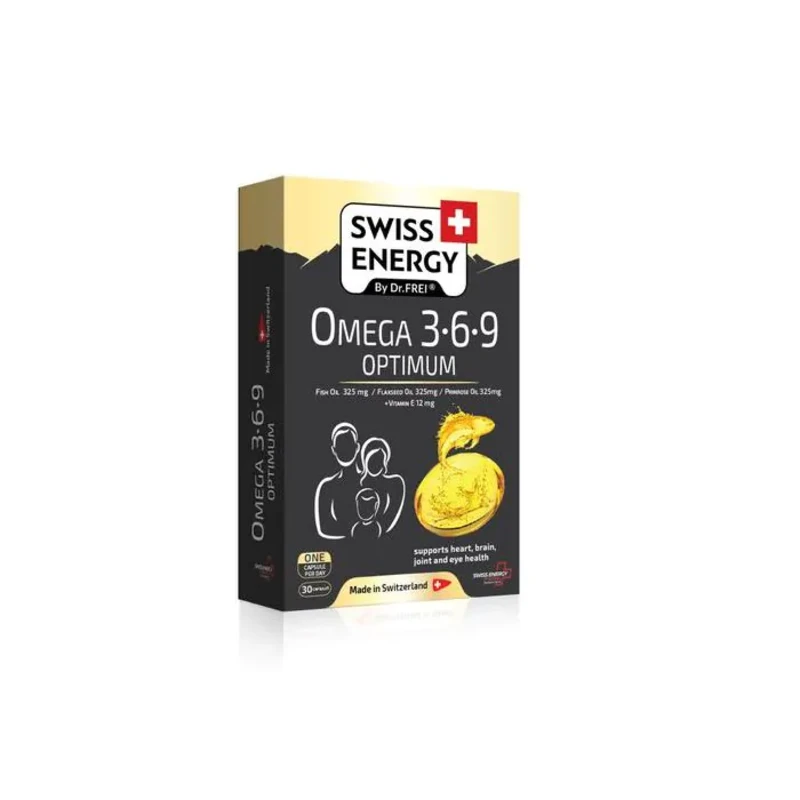 Омега 3-6-9 оптимум капсули х 30 swiss energy