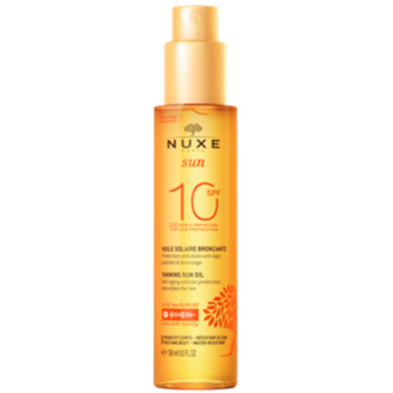 Nuxe Sun олио за тен SPF 10 150 мл