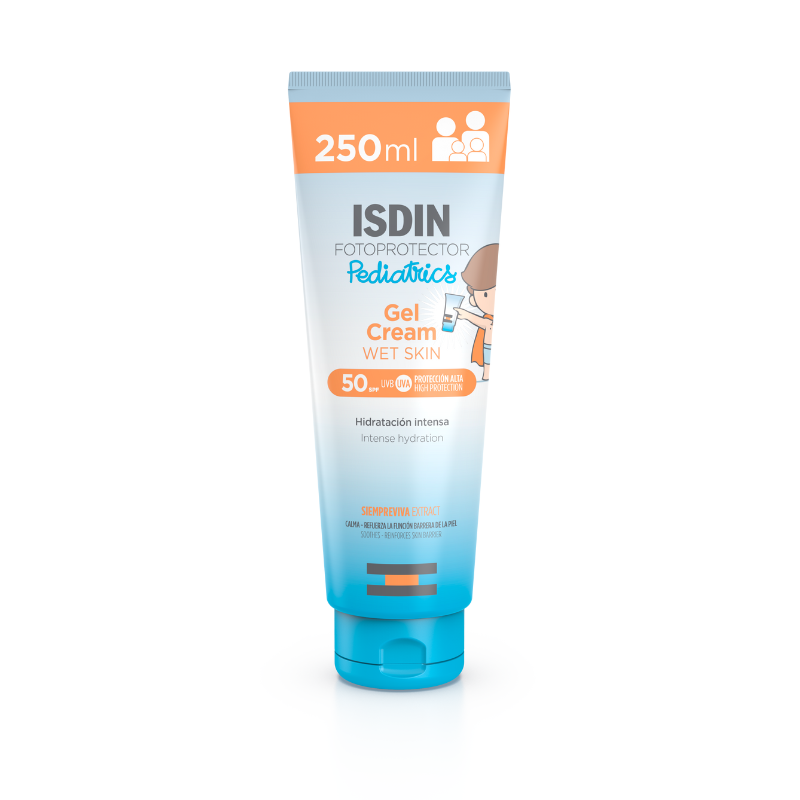 Isdin Fotoprotector Pediatrics Слънцезащитен гел-крем за деца и възрастни SPF50 250мл