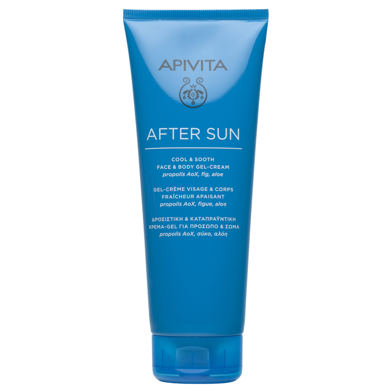 Apivita After Sun Успокояващ и охлаждащ крем за след слънце 200 мл