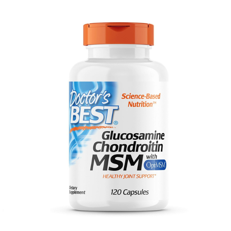 Глюкозамин + Хондроитин + MSM капсули за здрави стави х120 Doctor&#039;s Best