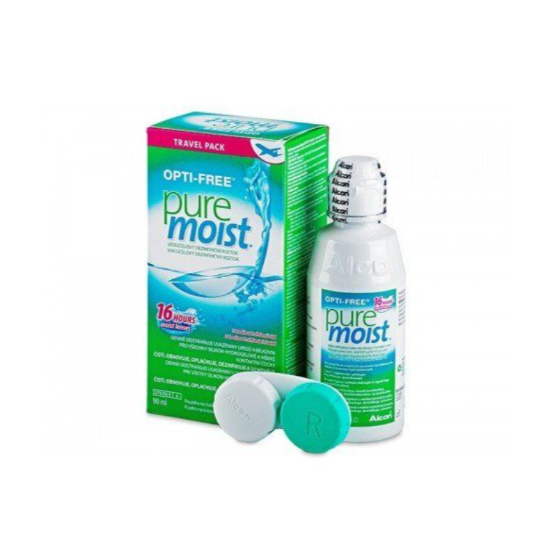 Opti Free Pure Moist Разтвор за лещи 90 мл
