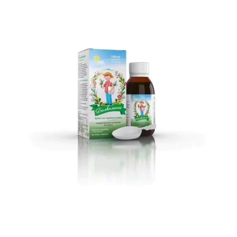 Билколинче Билков сироп за нормалната функция на горните дихателни пътища 100мл