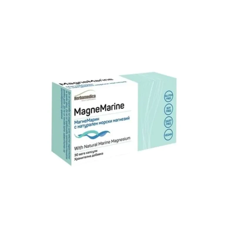 Магнезий магне марин капсули при умора и отпадналост 350мг х30