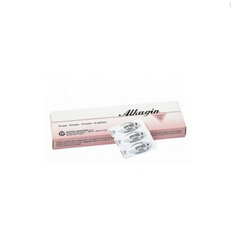 Алкагин овули при сърбежи в интимната зона х10
