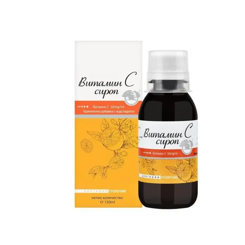 Витамин С сироп за стимулиране имунитета 150мл Никсен