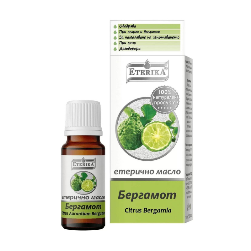 Масло от бергамот 10 мл етерика