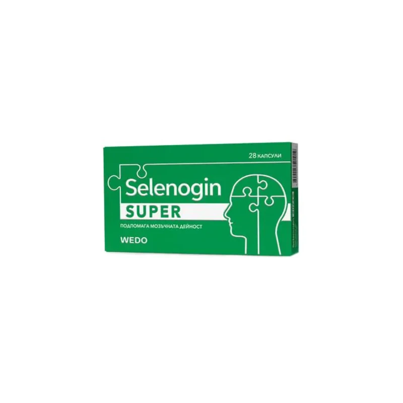 Селеногин Супер за памет и концентрация капсули х 28