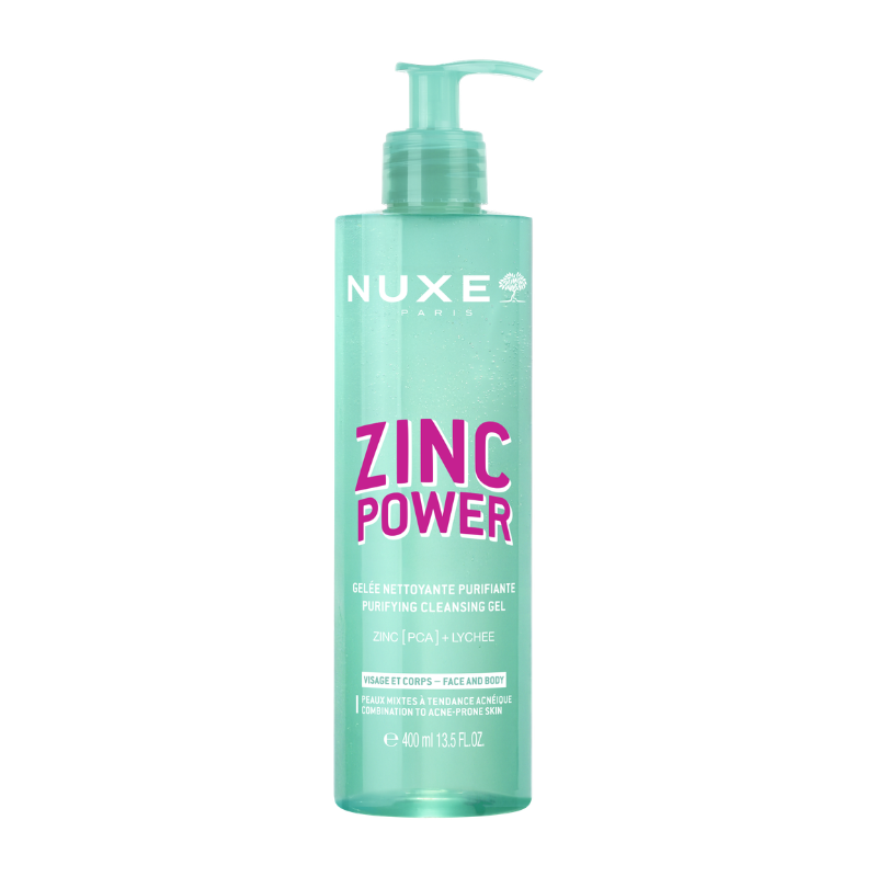 NUXE Zinc Power Почистващ гел 400 мл