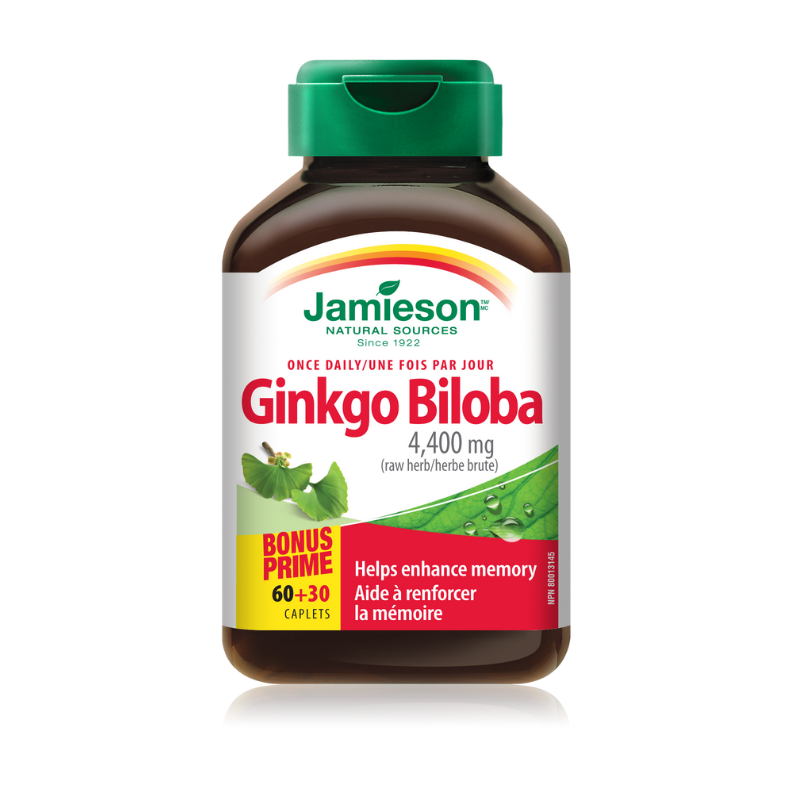 Jamieson гинко билоба таблетки х 90