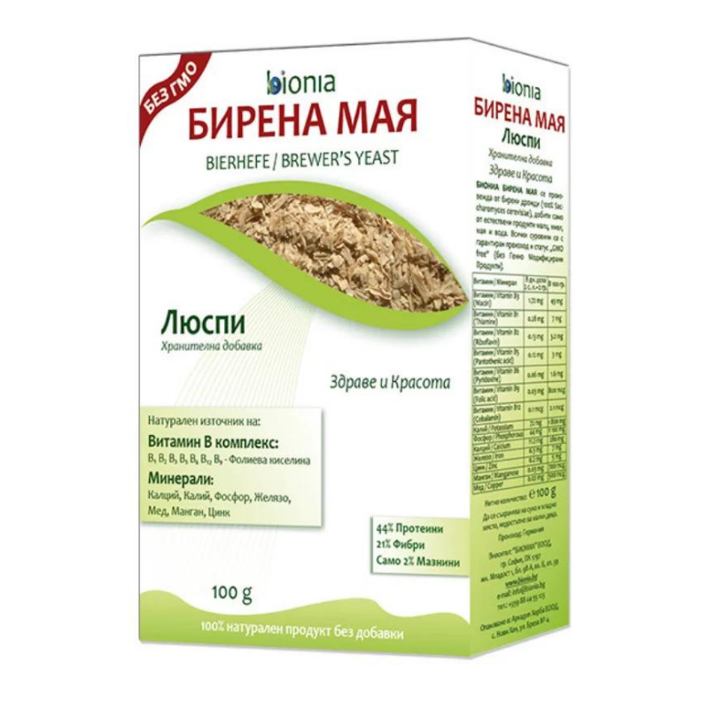 Бирена мая люспи 100 г Биониа
