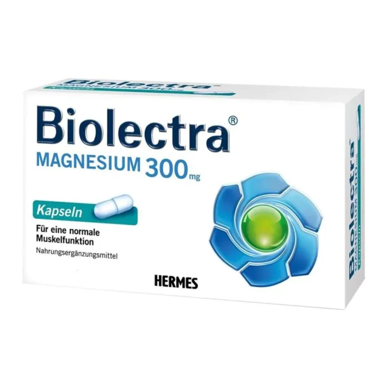 Биолектра Магнезий 300 капсули при мускулни крампи 300мг х20