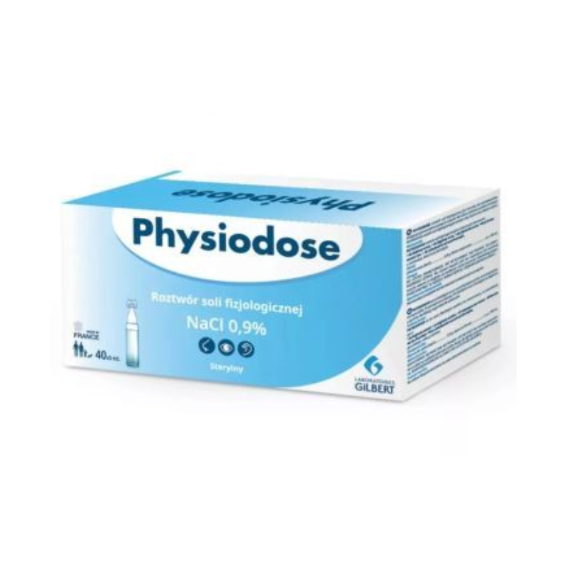 Физиодоуз 40 дози за промивка при сух или запушен нос x5мл