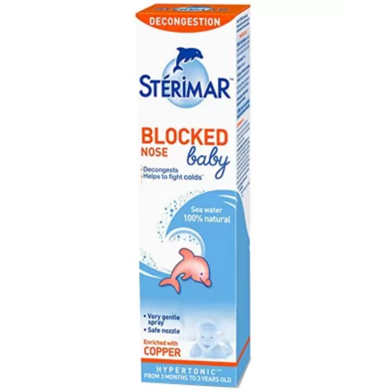 Стеримар бебе хипертоник блок назален спрей 50мл