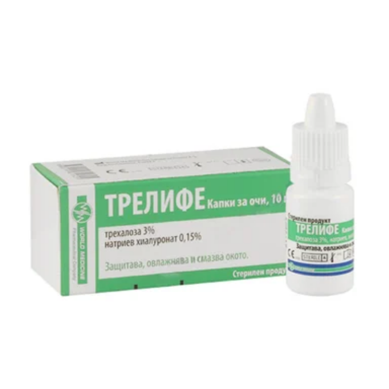 Трелифе капки за овлажняване на очите 10мл