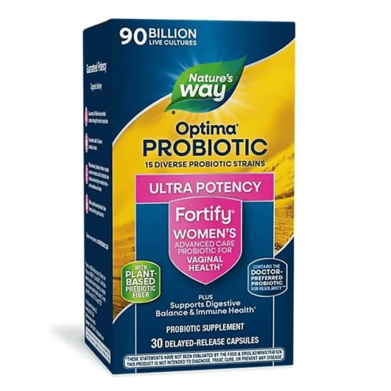 Fortify Optima пробиотик и пребиотици капсули за жени х30 Nature&#039;s Way