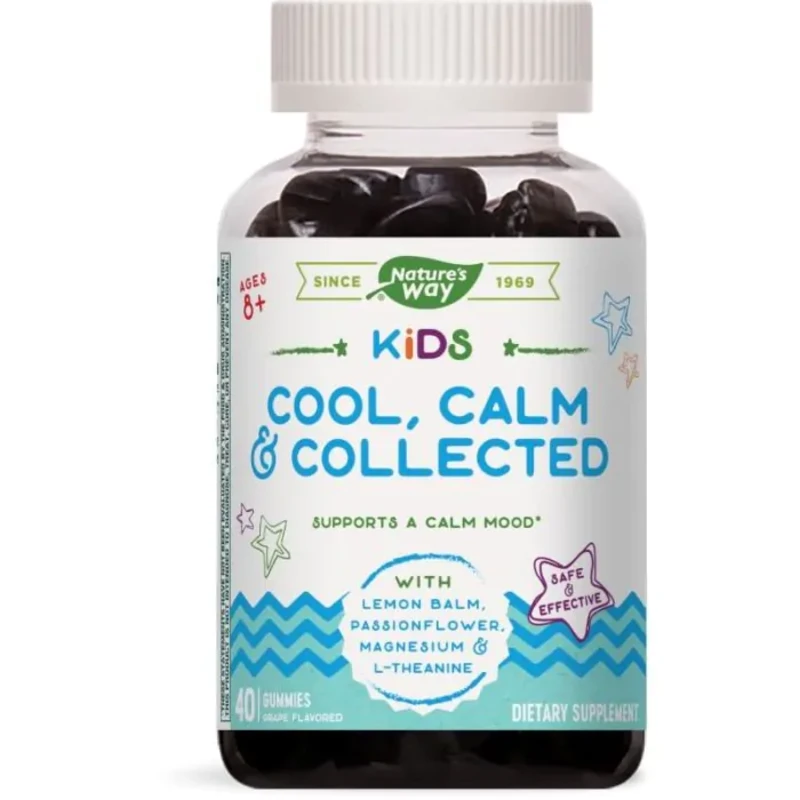 Kids Cool, Calm &amp; Collected желирани таблетки при стрес х40 Nature&#039;s Way