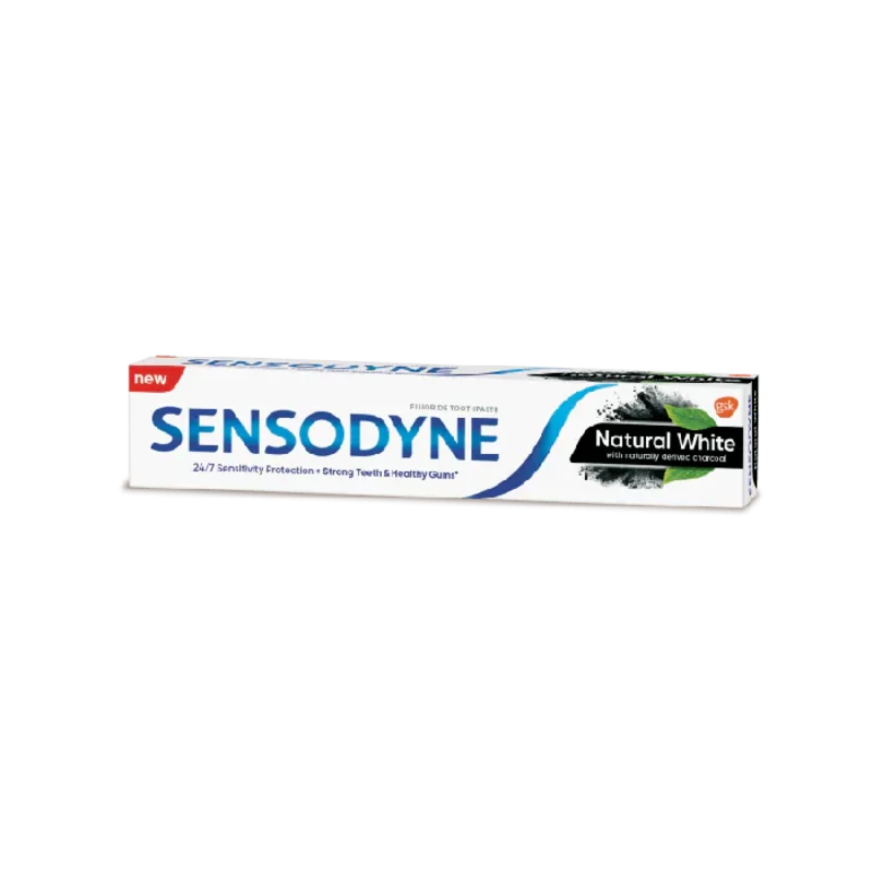Sensodyne Natural White Избелваща паста за зъби 75 мл