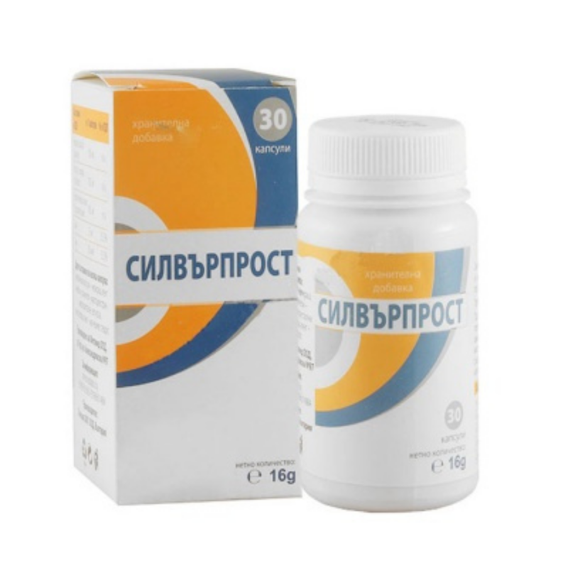 Силвърпрост капсули за нормализиране функцията на простатната жлеза х 30