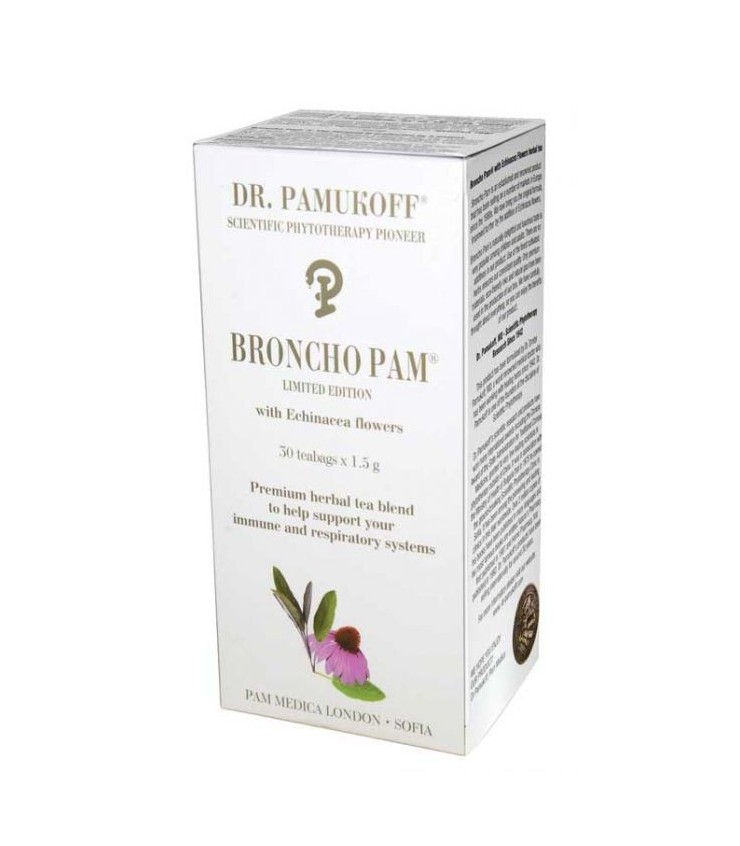 Чай бронхо пам с ехинацея /бял/ филтър х 30