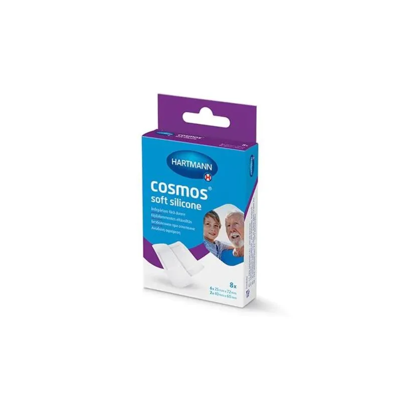 Cosmos мек силиконов дишащ пластир х8 530352 Hartmann