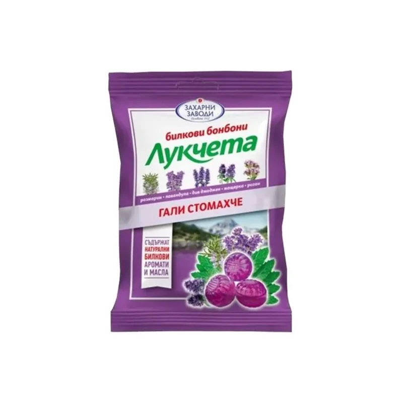 Бонбони лукчета гали стомахче 75гр