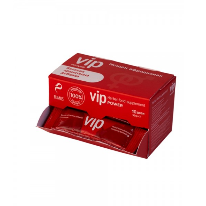 Вип комфорт сашета мощен афродизиак за мъже и жени х10