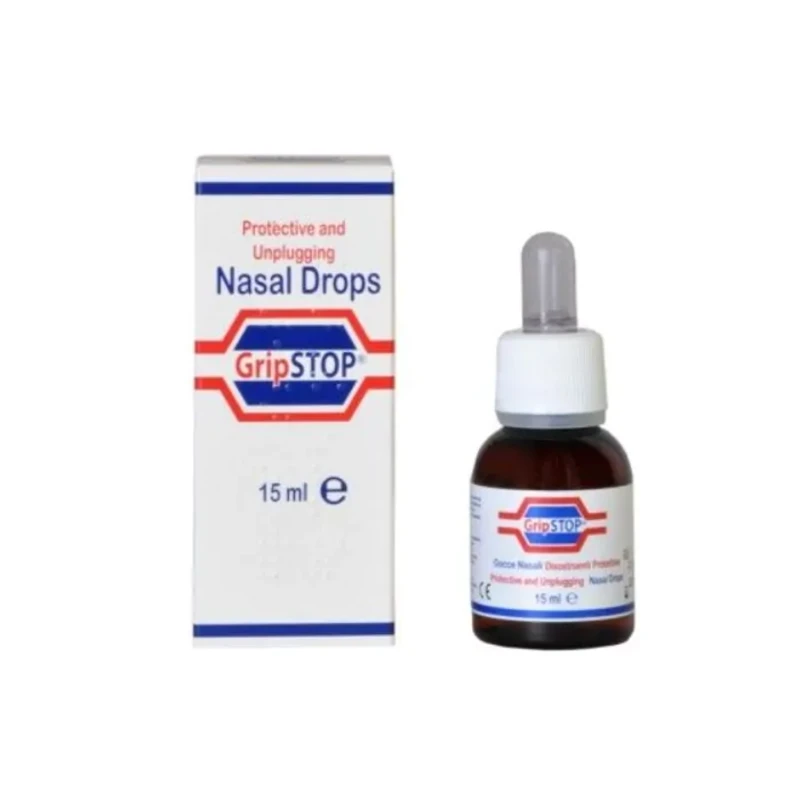 Грип стоп капки за нос при запушен нос и ринорея 15мл