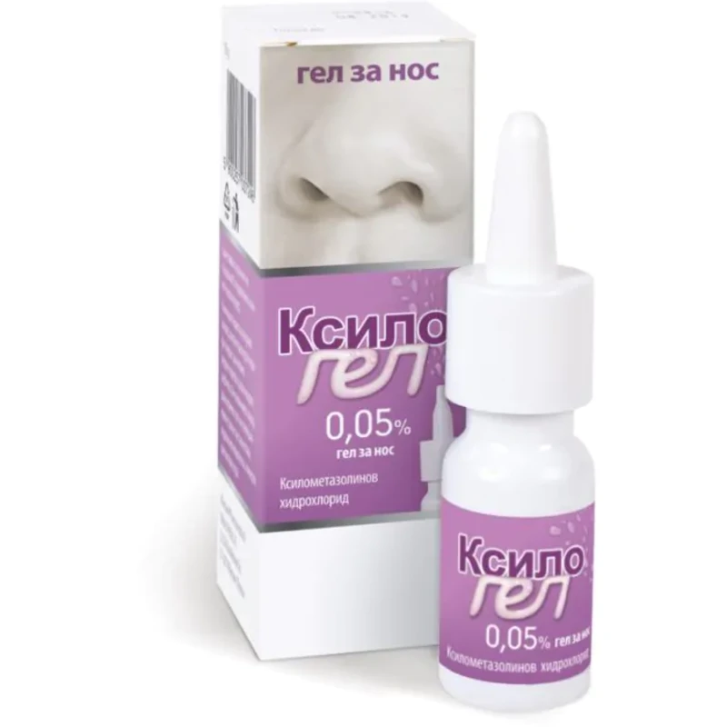 Ксилогел гел 0.05% при синузити и ринити 10мл