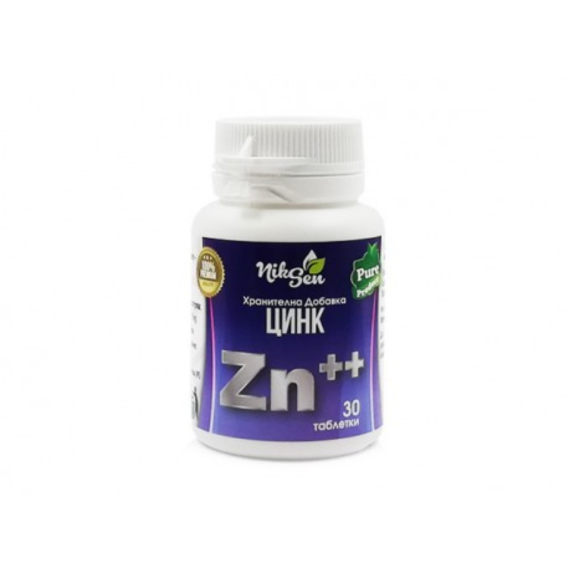 Цинк таблетки за добър имунитет х30 Nixen