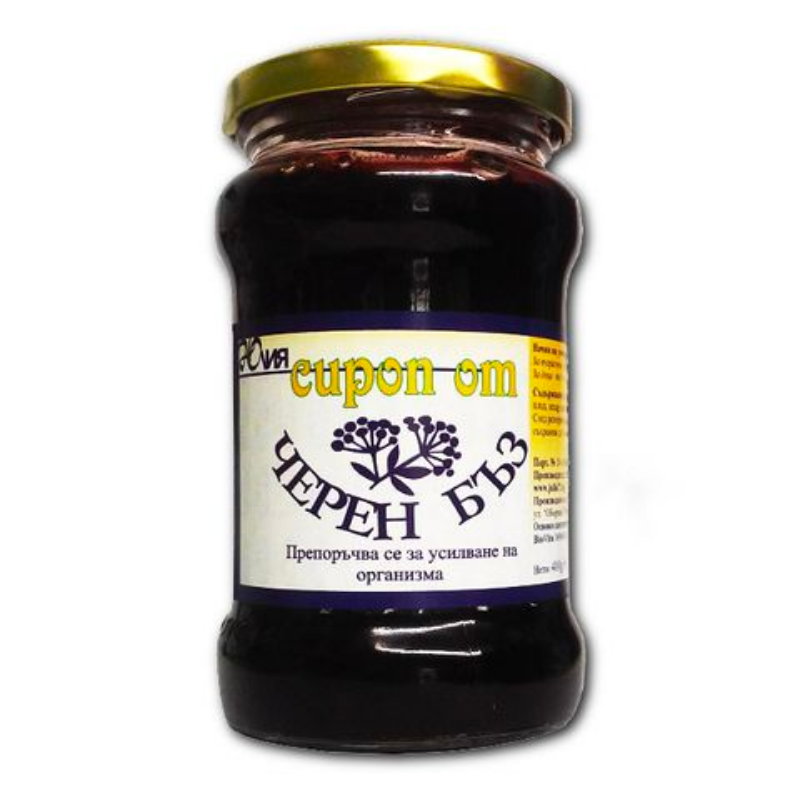 Сироп от черен бъз за укрепване на имунитета 410гр