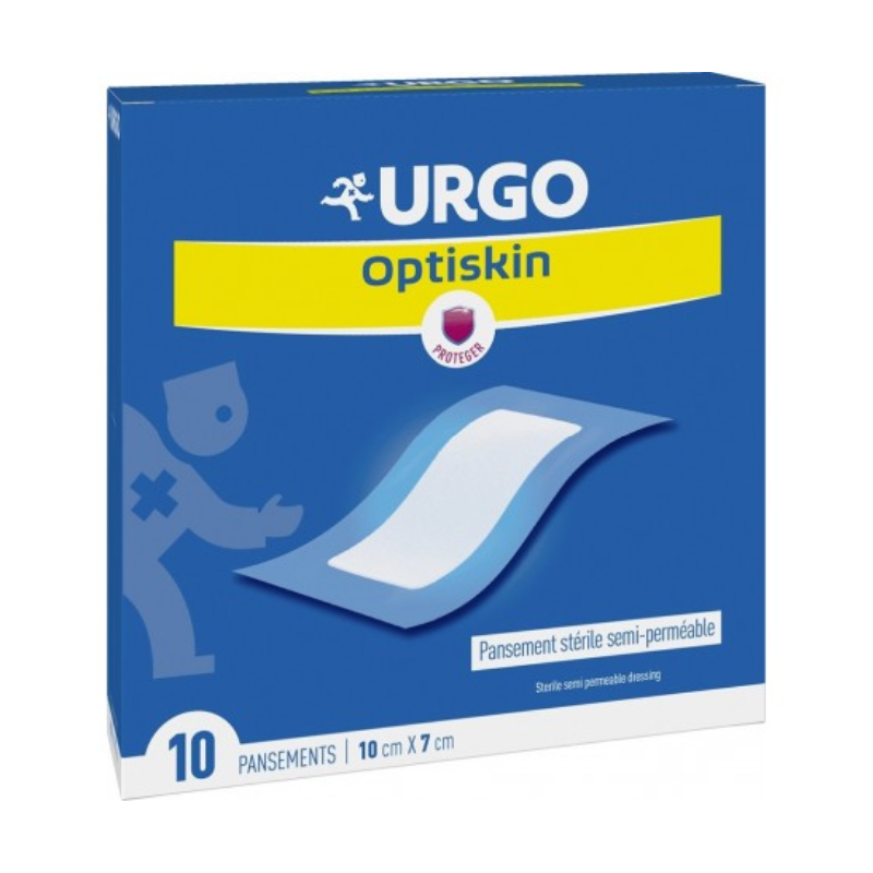Оптискин 10см/7см стерилен пластир х 10
